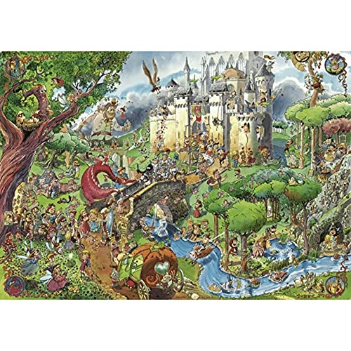 Heye HY29414 Verlag Fairy Tales, Prades Puzzle, Brown von Heye Verlag