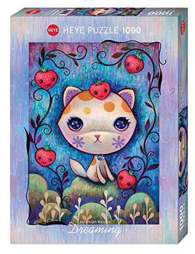 HEYE 29895 Strawberry Kitty Standard 1000 Teile, Mehrfarbig von Heye