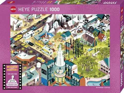 Heye 299491 Tarantino Films 1000 Teile Puzzle, Silver von HUCH!