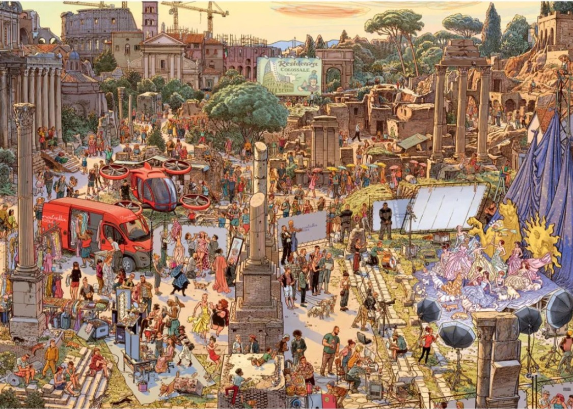 Heye Cartoon Triangular - Fashion Shoot 2000 Teile Puzzle Heye-29931 Heye Cartoon Triangular - Fashion Shoot 2000 Teile Puzzle Heye-29931 von Heye