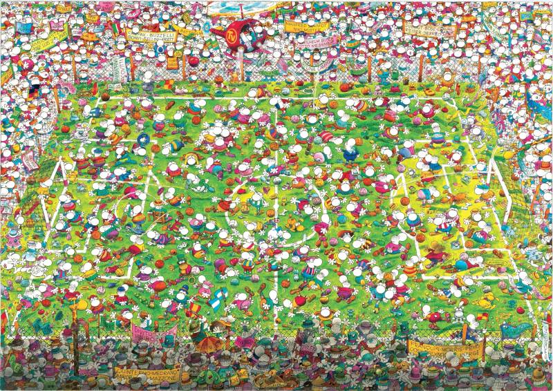 Heye Crazy World Cup  4000 Teile Puzzle Heye-29072 von Heye