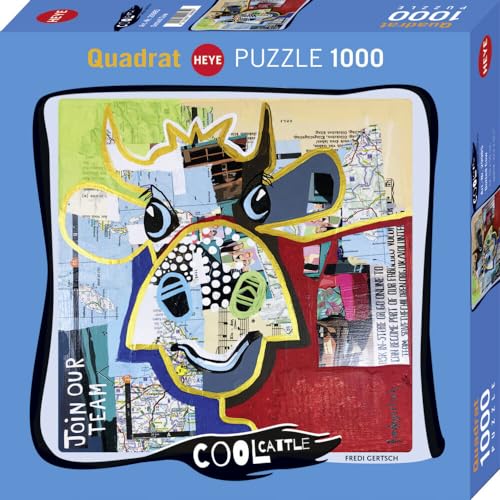 Heye Dotted Cow Puzzle, Silver von Heye