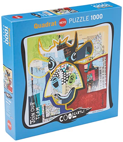 Heye Dotted Cow Puzzle, Silver von Heye