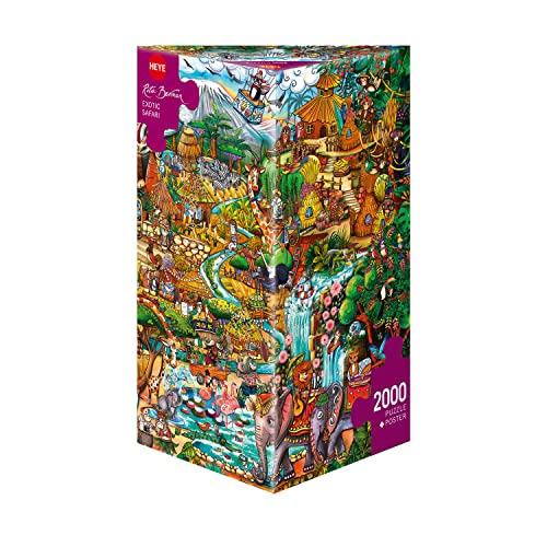 Heye Exotic Safari Puzzle, Silver von Heye