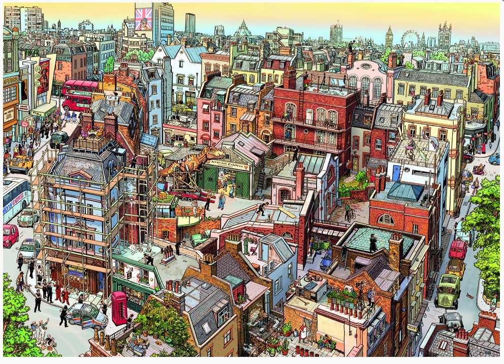 Heye Göbel/Knorr : Sherlock & Co. 2000 Teile Puzzle Heye-29753 Heye Göbel/Knorr : Sherlock & Co. 2000 Teile Puzzle Heye-29753 von Heye