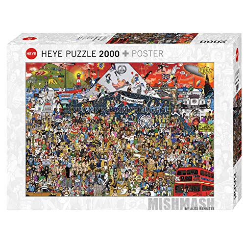 Heye HY29848 Puzzle Cartoon Puzzles Puzzzle, Mehrfarbig von Heye