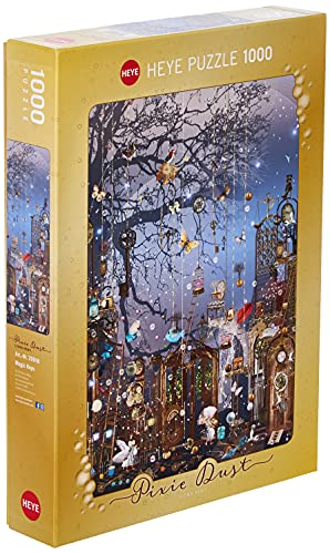 Heye HY29918 Magic Keys, Pixie Dust, Ilona Reny Puzzle, White von Heye