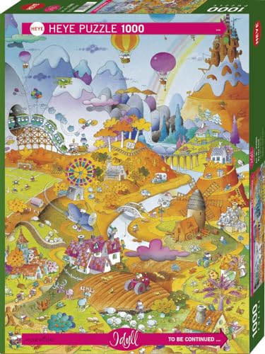 Heye Idyll by The Field Rum Puzzle, Silver von Heye