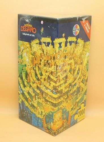 Heye Marino Degano Labyrinth of Life Puzzle von 2001 2000 Teile Jigsaw von Heye