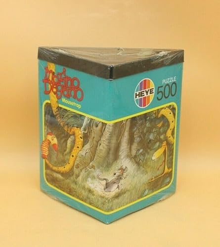 Heye Mousetrap Puzzle von 1993, 500 Teile, Marino Degano von Heye