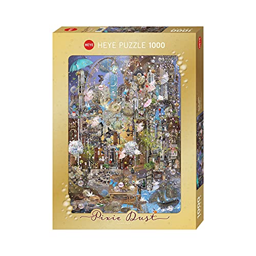 Heye Pearl Rain 1000 Teile Puzzle, Yellow von HUCH!