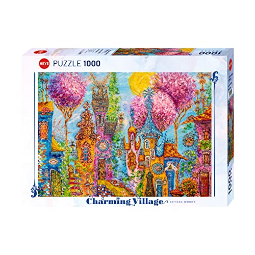 Heye Pink Trees 1000 Teile Tatyana Kunstpuzzle, Yellow, 50 x 70 cm von Heye