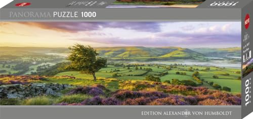 Heye Purple Bloom 1000 Teile Panoramapuzzle Naturpuzzle, Silver, 94,5 x 32,6 cm von Heye