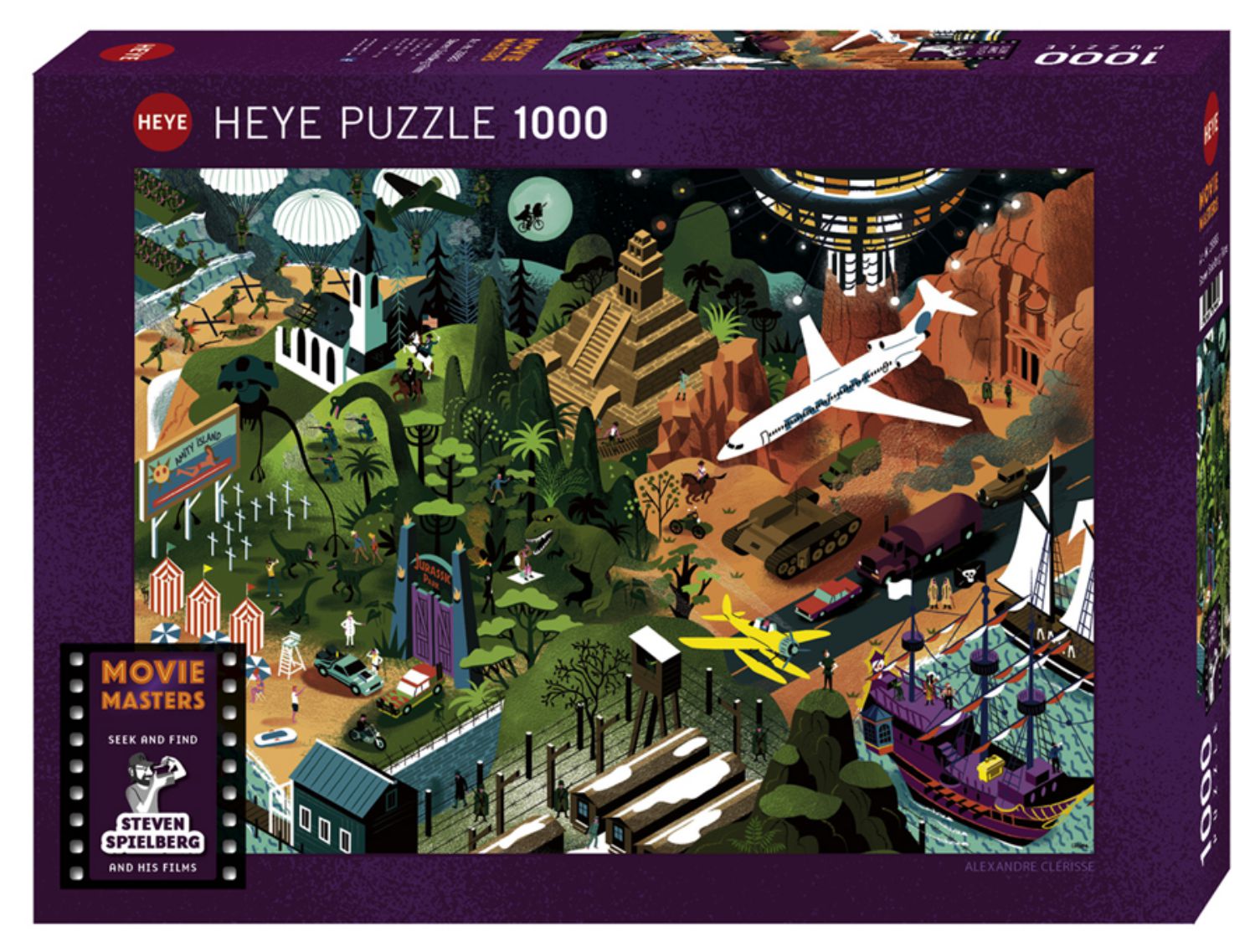 Heye Puzzle 1000 Teile - Steven Spielberg Films - Heye Puzzle 1000 Teile - Steven Spielberg Films - von Heye