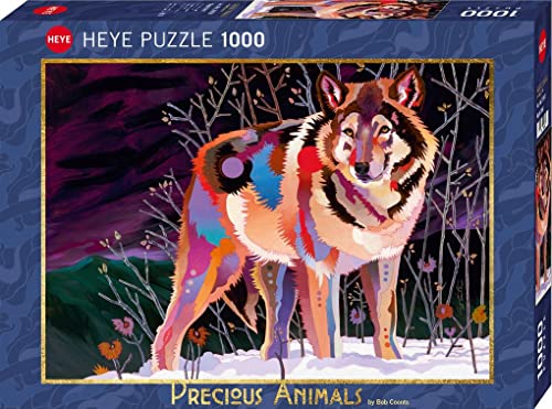 Night Wolf Puzzle: 1000 Teile von Heye