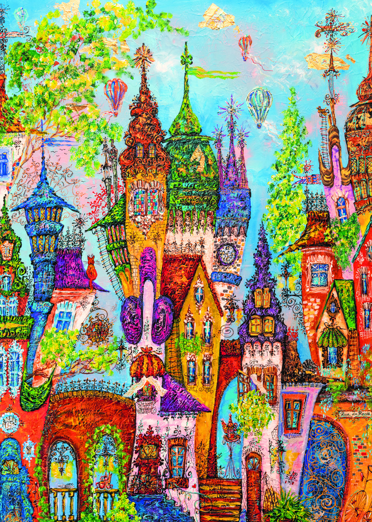 Heye Red Arches 1000 Teile Puzzle Heye-30011 von Heye