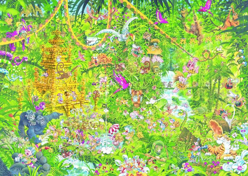 Heye Ryba Michael - Deep Jungle 2000 Teile Puzzle Heye-29892 von Heye