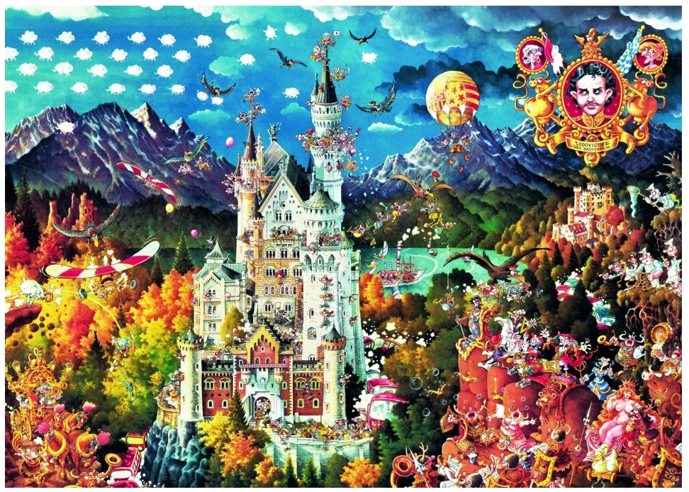 Heye Ryba Michael: Bavaria 2000 Teile Puzzle Heye-29700 von Heye