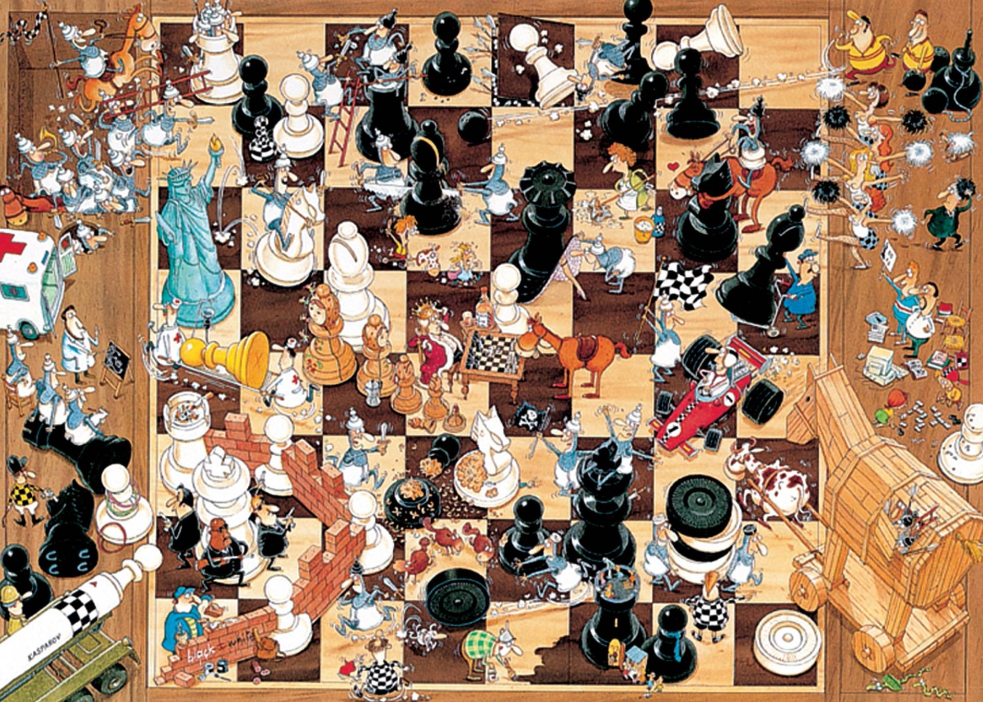 Heye Schwarz oder Weiß 1000 Teile Puzzle Heye-08793 von Heye