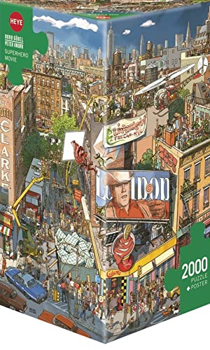 Superhero Movie Puzzle: 2000 Teile von Heye