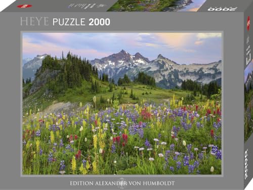 Heye Tatoosh Mountains Puzzle, White von Heye Puzzle