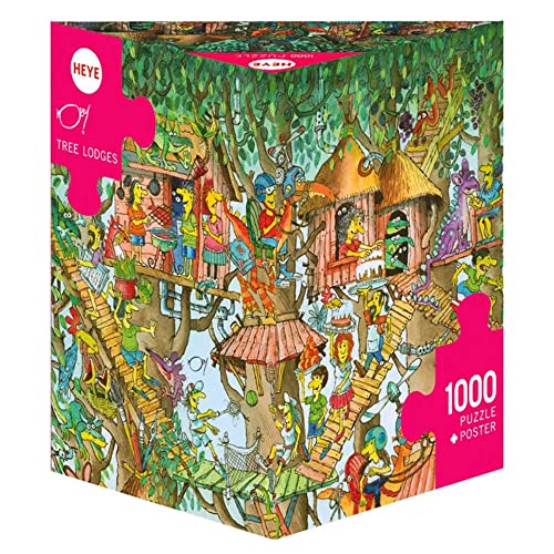 Heye Tree Lodges Puzzle, Silver von Heye