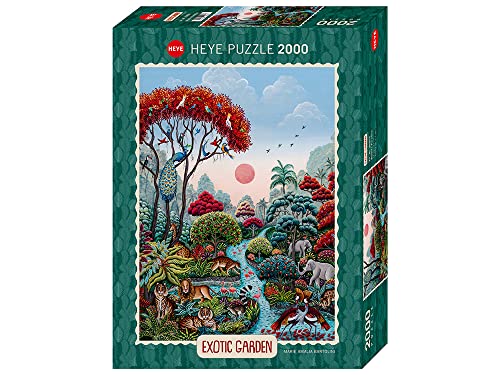 Heye Wildlife Paradise 2000 Teile Tiere Puzzle, Zilver, 1000 von Heye