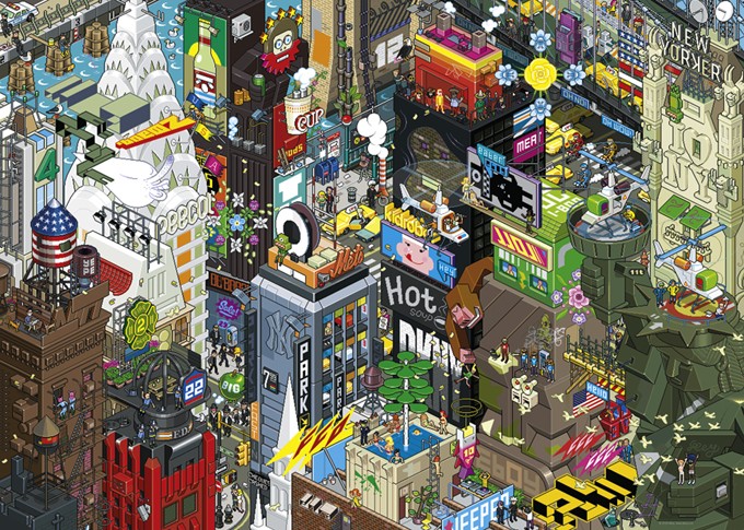 Heye eBoy - New York Quest 1000 Teile Puzzle Heye-29914 von Heye