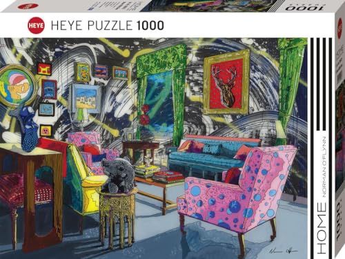 Room with Deer Puzzle: 1000 Teile von Heye