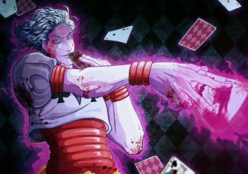 1000 Stück - Japanische Animes Hisoka Poster Art Puzzle - Lustiges Puzzle-Spielzeug Für Erwachsene Family Stress Reduction Games - Wandkunst Dekoration Sq156Zp von HfmQuisutron