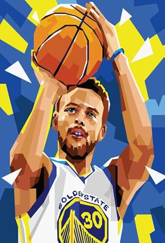 Basketball Player 30 Picture,Puzzles 1000 Teile,Erwachsene Stressabbau Spiel Kunst Bild,Abstract Art Puzzle,Familie Stress Relief Spielzeug Ya93Qn von HfmQuisutron