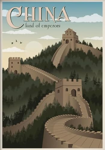 HfmQuisutron 1000 Teile Puzzle China Große Mauer Reise Landschaft Poster Für Zuhause Stressabbau Spiel Zw190Qv von HfmQuisutron