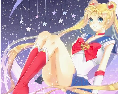 HfmQuisutron Holzpuzzle 1000 Stück Tsukino.Usagi Japanische Anime Poster Das Jigsaw Puzzle Für Erwachsene Lernspiele Qp33Za von HfmQuisutron