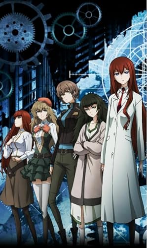 HfmQuisutron Japanische Abenteuer Makise Kurisu Wand Kunst Poster Holz 1000 Stück Puzzle Erwachsene Spielzeug Dekompression Spiel Qd93Kz von HfmQuisutron