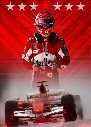 HfmQuisutron Jigsaw Puzzle 1000 Pieces Racing F1 Posters for Home Stress Relieving Game Zq161Wk von HfmQuisutron