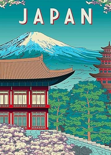 HfmQuisutron Jigsaw Puzzle 1000 Stück Stadt Reise Japanische Landschaft Wand Kunst Poster Holz Für Erwachsene Kinder Spiele Lernspielzeug Df367Zq von HfmQuisutron