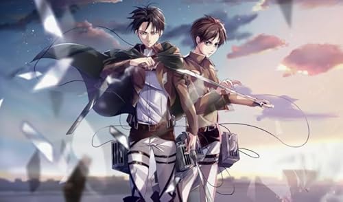 HfmQuisutron Jigsaw Puzzle 1000 Teile Anime Eren.Jaeger Poster Holzpuzzle Für Zuhause Stressabbau Spiel Vf35Za von HfmQuisutron