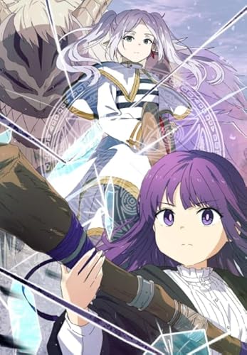 HfmQuisutron Jigsaw Puzzle 1000 Teile Anime Frieren: Beyond Journey'S End Posters Buntes Geschicklichkeitsspiel Für Die Ganze Familie Erwachsene Zw99Qv von HfmQuisutron