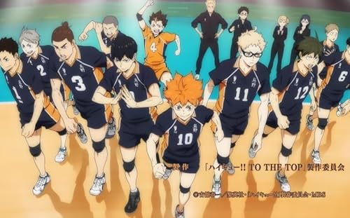 HfmQuisutron Jigsaw Puzzle 1000 Teile Anime Haikyuu!!! Poster Für Puzzle Home Stressabbau Spiel Xy66Tk von HfmQuisutron