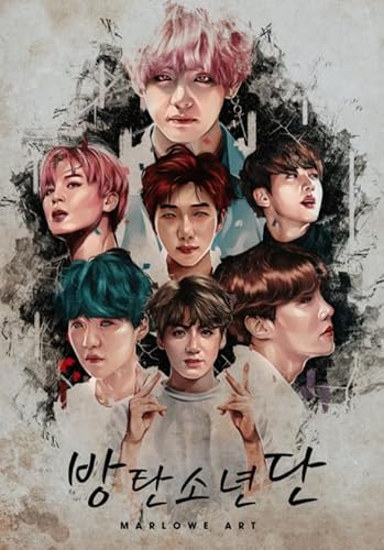 HfmQuisutron Jigsaw Puzzle 1000 Teile Bangtan.Boys Group Band Bt.S Posters Buntes Geschicklichkeitsspiel Für Die Ganze Familie Erwachsene Zw203Qv von HfmQuisutron