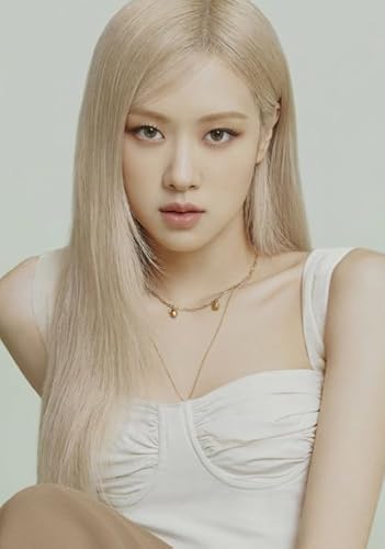 HfmQuisutron Jigsaw Puzzle 1000 Teile Blackpinks Jisoo Rosé Poster Farbe Fähigkeitsspiel Für Die Ganze Familie Erwachsene Zq126Wk von HfmQuisutron