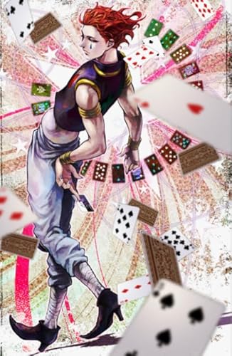 HfmQuisutron Jigsaw Puzzle 1000 Teile Japanisch Klassisch Anime Charaktere Hisoka Poster Für Spaß Erwachsene Holzpuzzle Spielzeug Geschenk Fy28Kq von HfmQuisutron