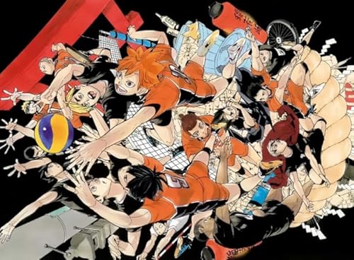 HfmQuisutron Jigsaw Puzzle 1000 Teile Sport Anime Haikyuu!!! Poster Puzzle Für Zuhause Stressabbau Spiel Zw68Qv von HfmQuisutron