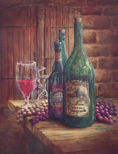 HfmQuisutron Jigsaw Puzzle 1000 Teile Vintage Art Poster Für Rotwein Holzpuzzle Home Stressabbau Spiel Vf3Za von HfmQuisutron