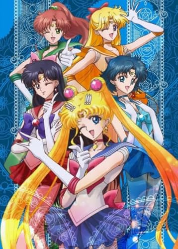 HfmQuisutron Jigsaw Puzzles 1000 Stück,Colourful,Japanese Animes Tsukino,Erwachsene Stressabbau Spiel Art Picture,Children's Lehrreich Spielzeug,Wall Art Decoration Fc678Pj von HfmQuisutron