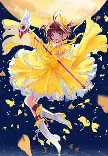 HfmQuisutron Puzzle 1000 Pieces Classic Anime Cardcaptors Posters Puzzle for Home Stress Relieving Game Wd131Tr von HfmQuisutron