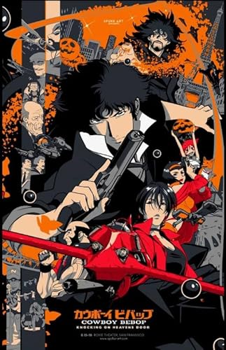 HfmQuisutron Puzzle 1000 Stück Holz Spike Spiegel Japanisch Anime Poster Holz für Erwachsene Kinder Spiele Lernspielzeug Geschenk Fy42Kq von HfmQuisutron