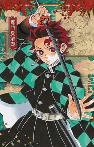 HfmQuisutron Puzzle 1000 Teile Anime Tanjirou Posterscolor Fähigkeit Spiel Für Die Ganze Familie Erwachsene Zq102Wk von HfmQuisutron