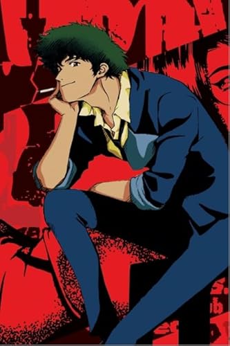 HfmQuisutron Puzzle 1000 Teile Holz Spike Spiegel Japanische Anime Poster Holz Für Erwachsene Kinder Spiele Lernspielzeug Geschenk Fy43Kq von HfmQuisutron