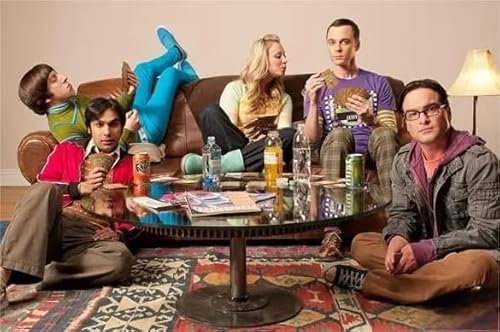 HfmQuisutron Puzzle 1000 Teile Klassische TBBT Poster Buntes Geschicklichkeitsspiel Für Die Ganze Familie Erwachsene Xy398Tk von HfmQuisutron